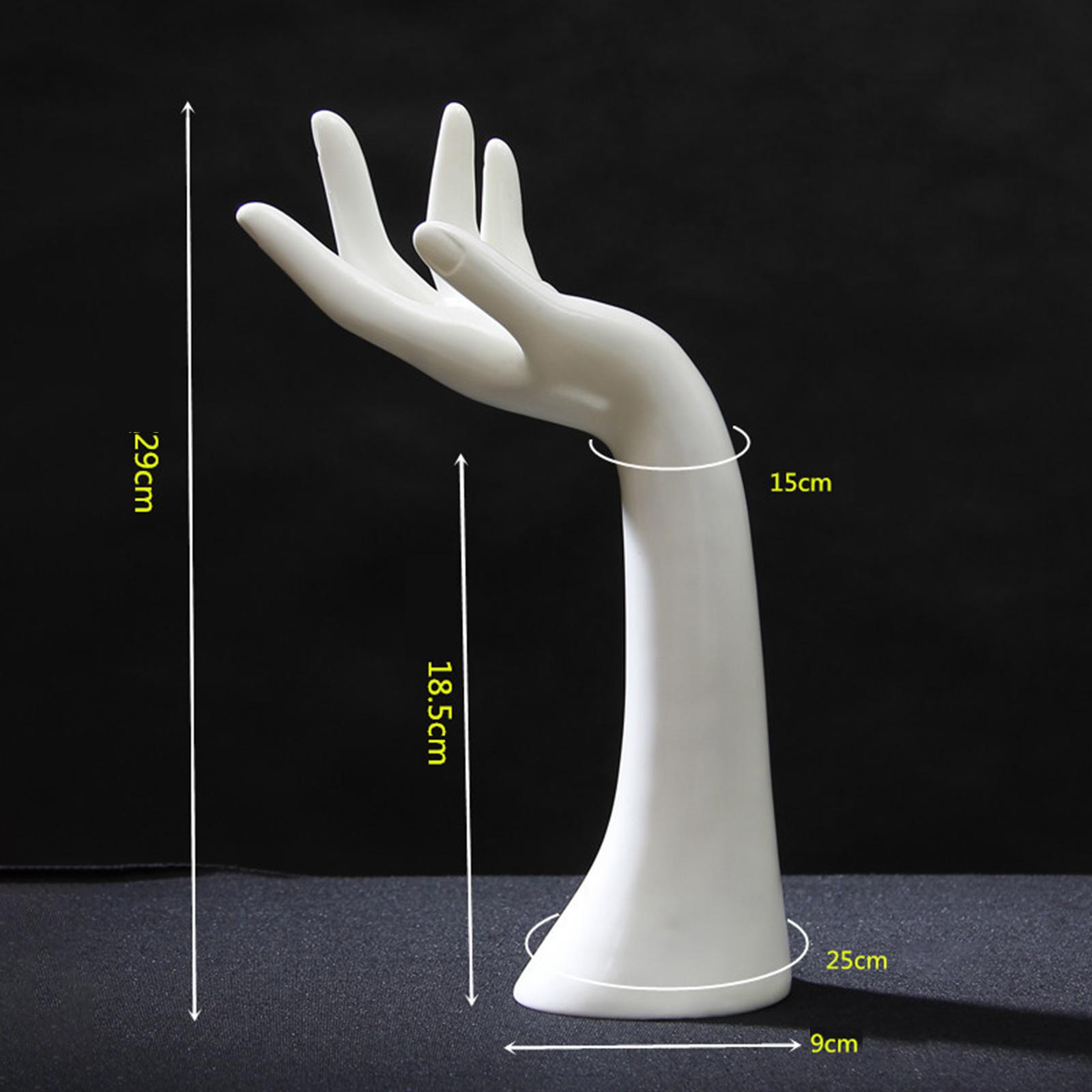 Body Jewelry Display Ideas - Weibliche Schaufensterpuppe Hand dekorative Halskette Ring