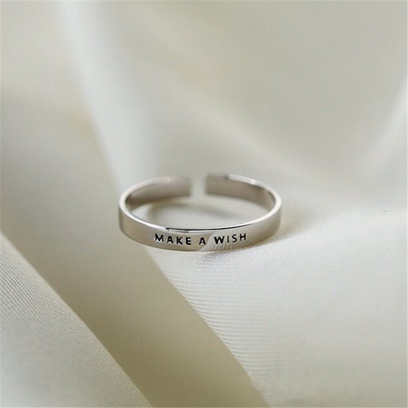 Body Jewelry Wholesale - Verstellbare Ringe aus 925er-Sterlingsilber „Make A