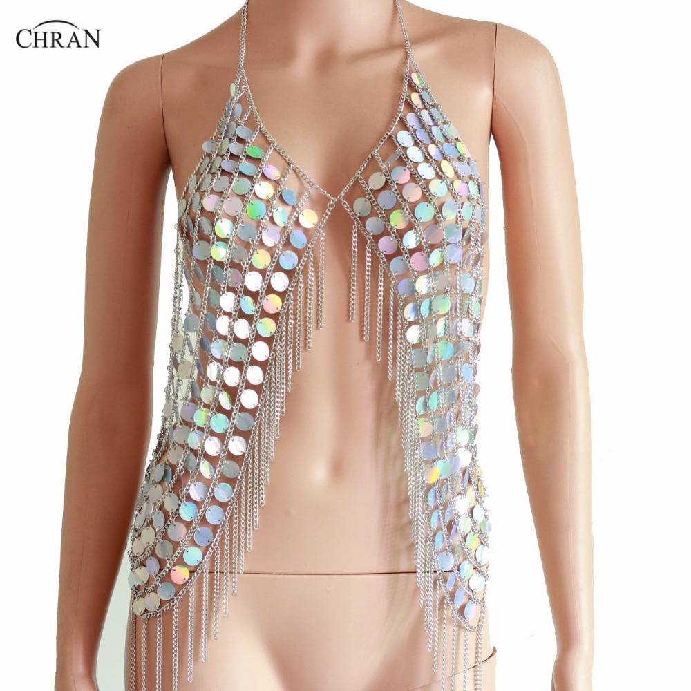 Body Jewelry Vest - Chran Neue Sexy Funken Weste Sommer