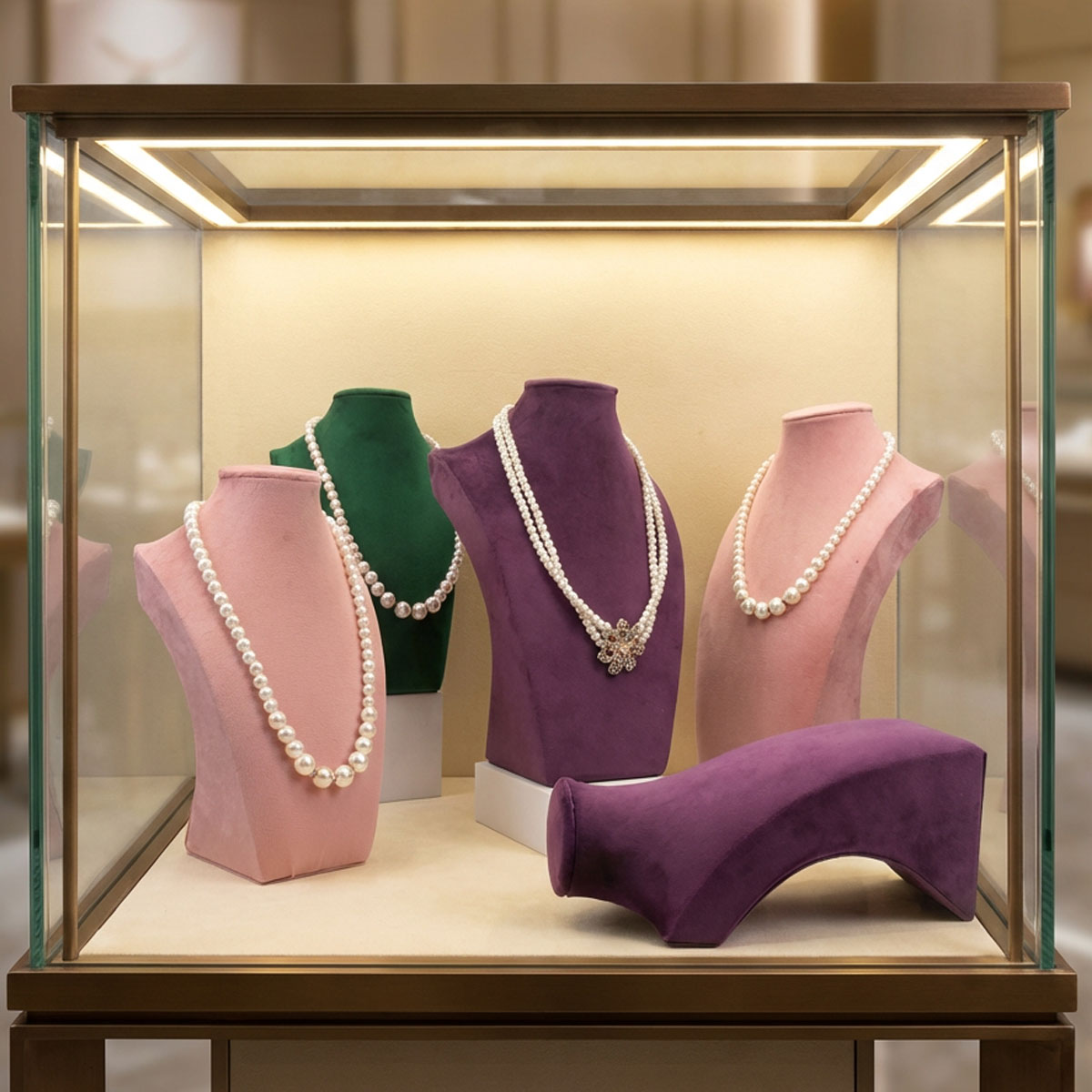 Body Jewelry Display Ideas - 1 Stück Schmuck-Büstenständer 22/26/31cm Halsketten-Präsentationshalter für