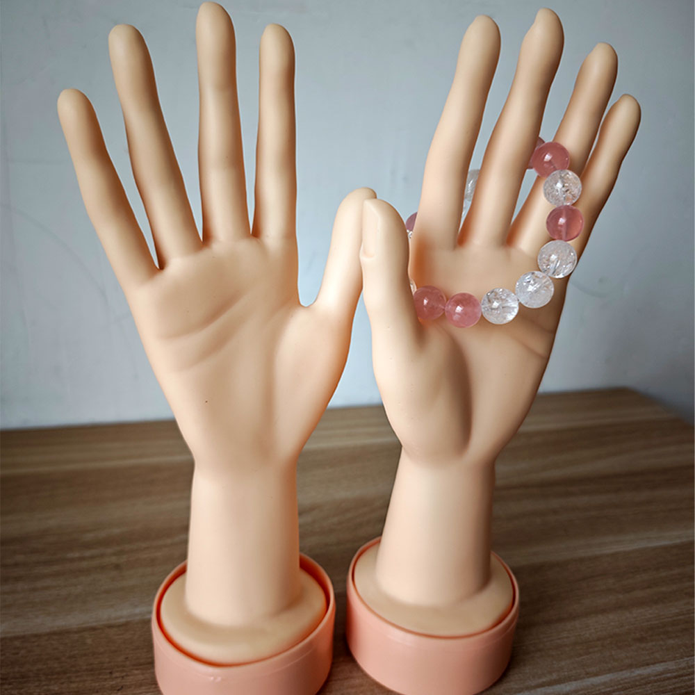 Body Jewelry Display Ideas - Ein Paar Hochwertige Realistische Silikon-Mannequin-Hände Lebensechte