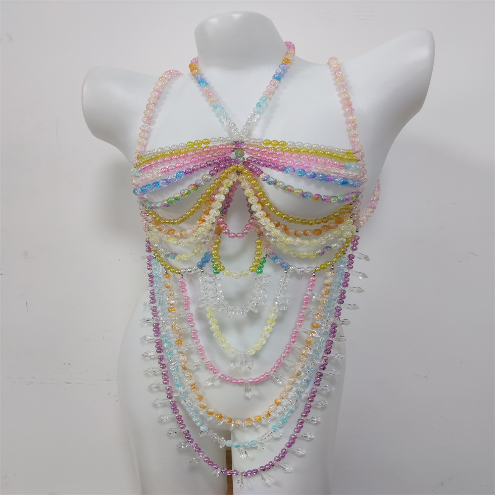Frau Körperschmuck Europa und  – Body Jewelry Vest Bewertung und Preis