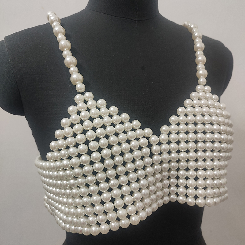 Winter frauen Handgemachte Per – Body Jewelry Vest Bewertung und Preis