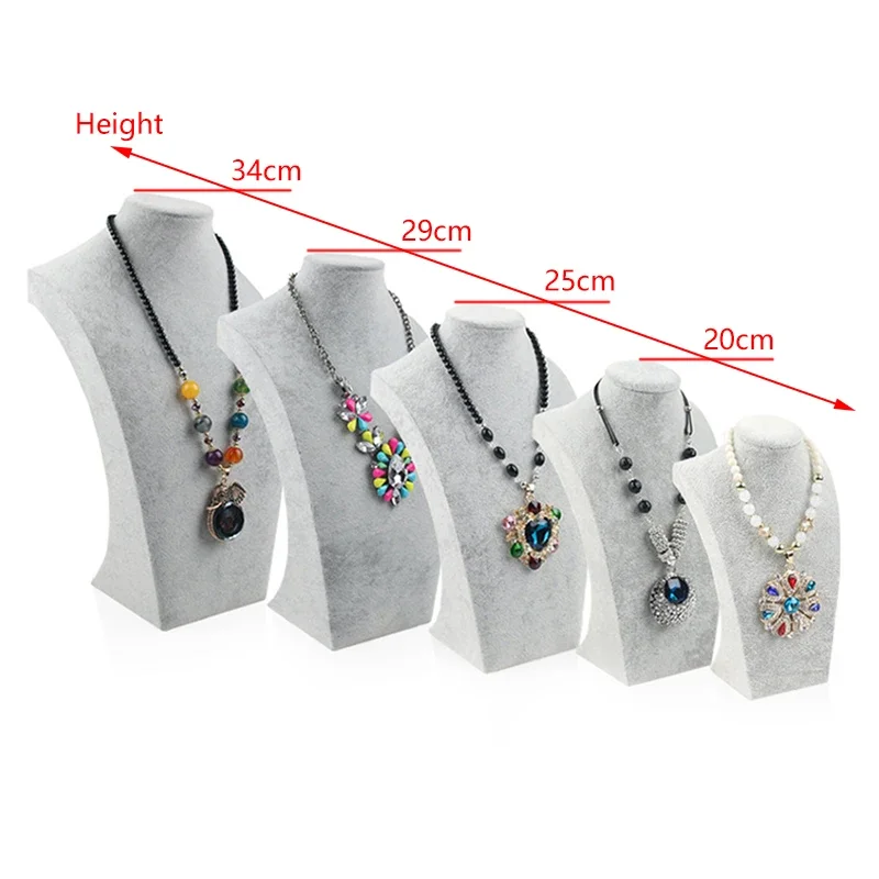 Samt Porträt Halskette Display – Body Jewelry Display Ideas Bewertung und Preis