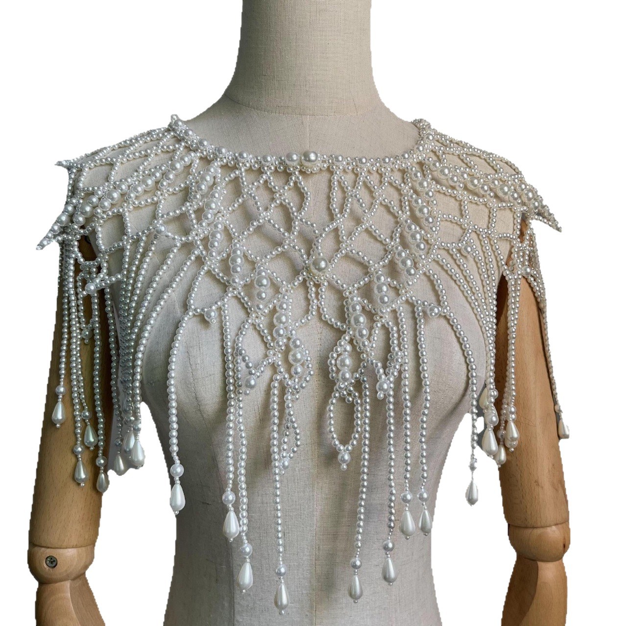 Handgefertigte Perlen-Körperke – Body Jewelry Vest Bewertung und Preis