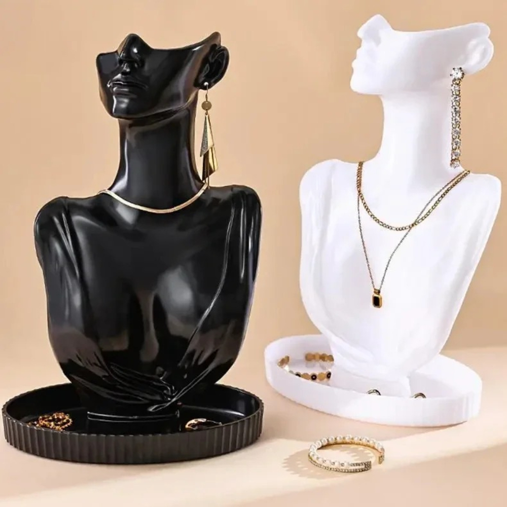 Porträt-Halsketten-Präsentatio – Body Jewelry Display Ideas Bewertung und Preis