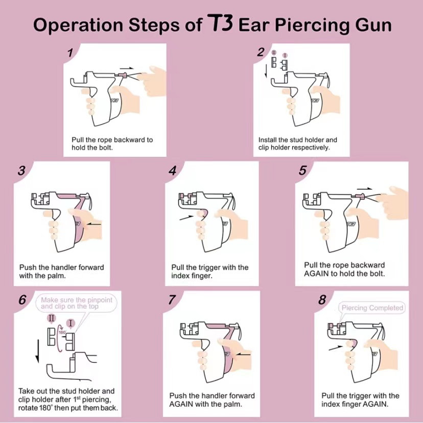 T3 Ohr Piercing Gun Kit asepti – Body Jewelry Store Bewertung und Preis