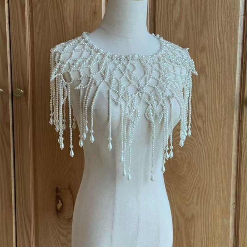 Viktorianisch inspirierte Perl – Body Jewelry Vest Bewertung und Preis