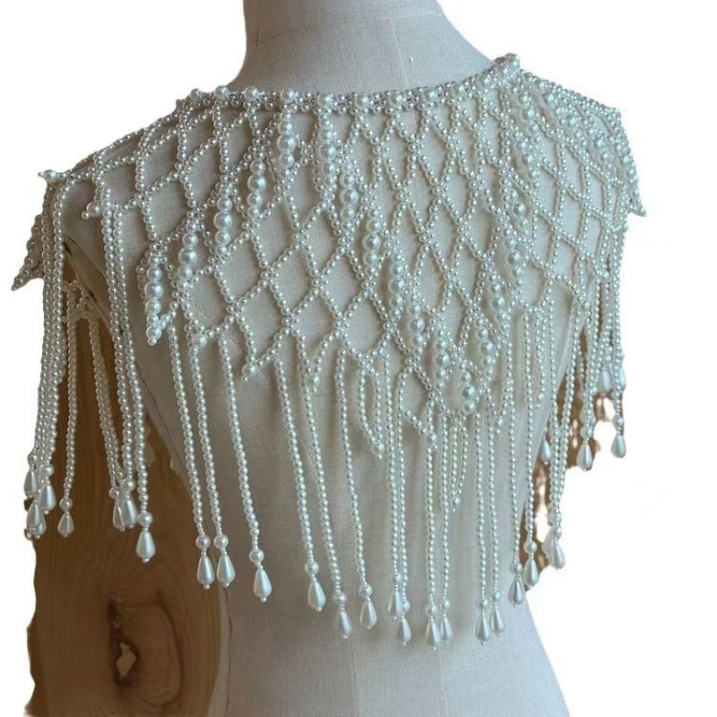 Viktorianisch inspirierte Perl – Body Jewelry Vest Bewertung und Preis