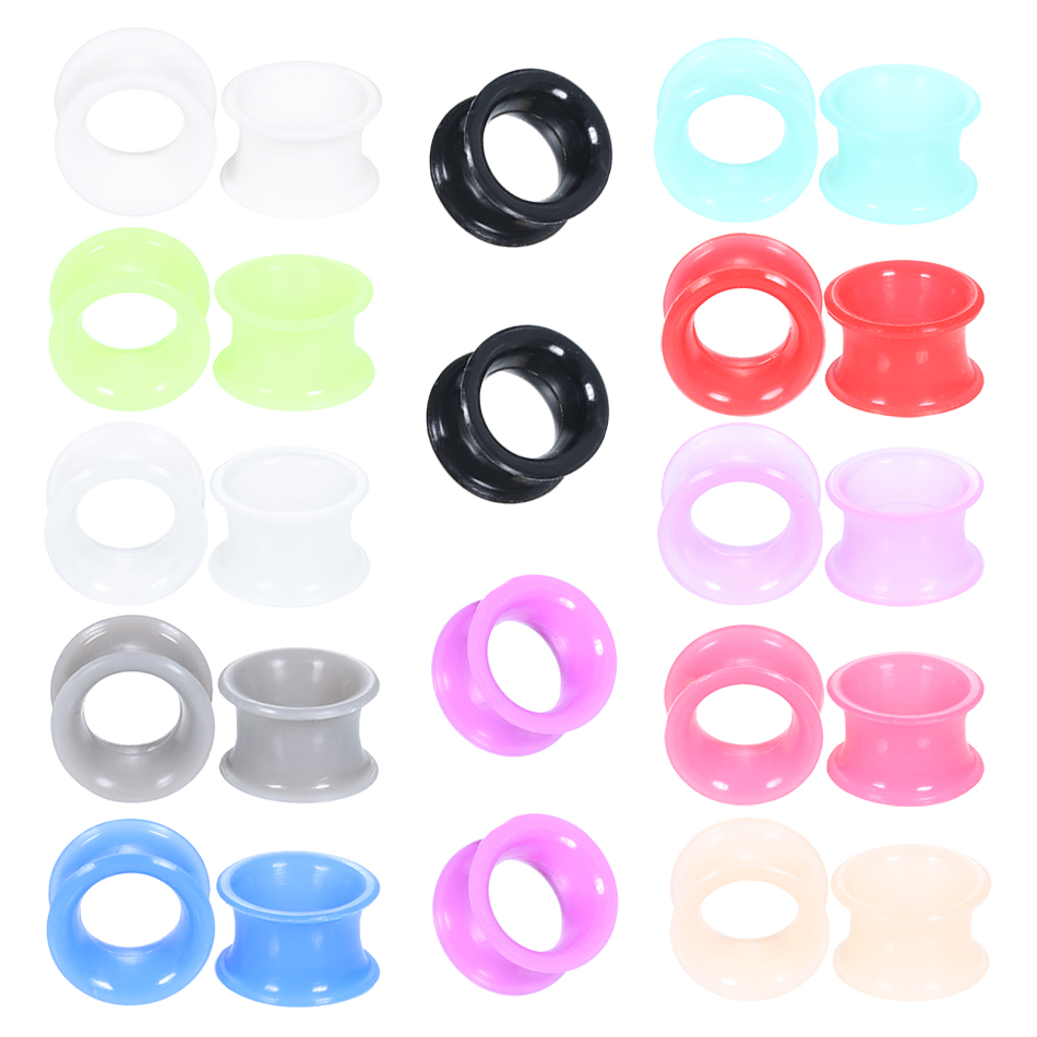 24 Stücke Silikon Hohe Doppelt – Body Jewelry Gauges Bewertung und Preis