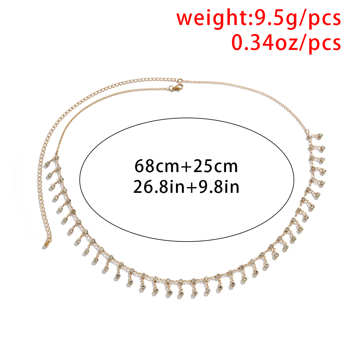 Sexy Quaste Taille Kette Gürte – Body Jewelry By The Chain Gang Bewertung und Preis