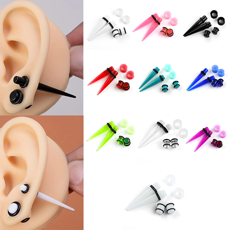 50-teiliges Acryl-Ohrmessgerät – Body Jewelry Gauges Bewertung und Preis