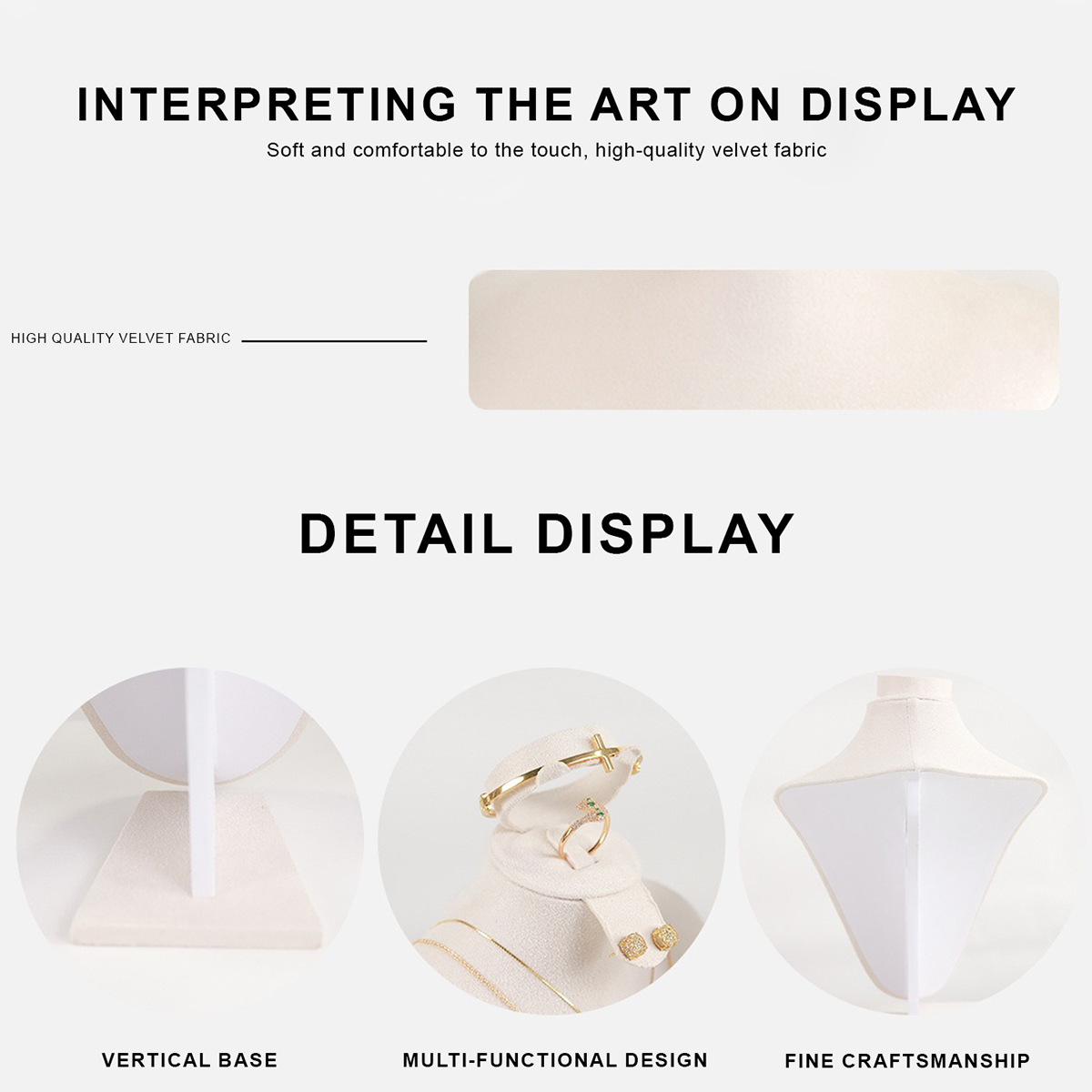 Body Velvet Jewelry Display-Bü – Body Jewelry Display Ideas Bewertung und Preis