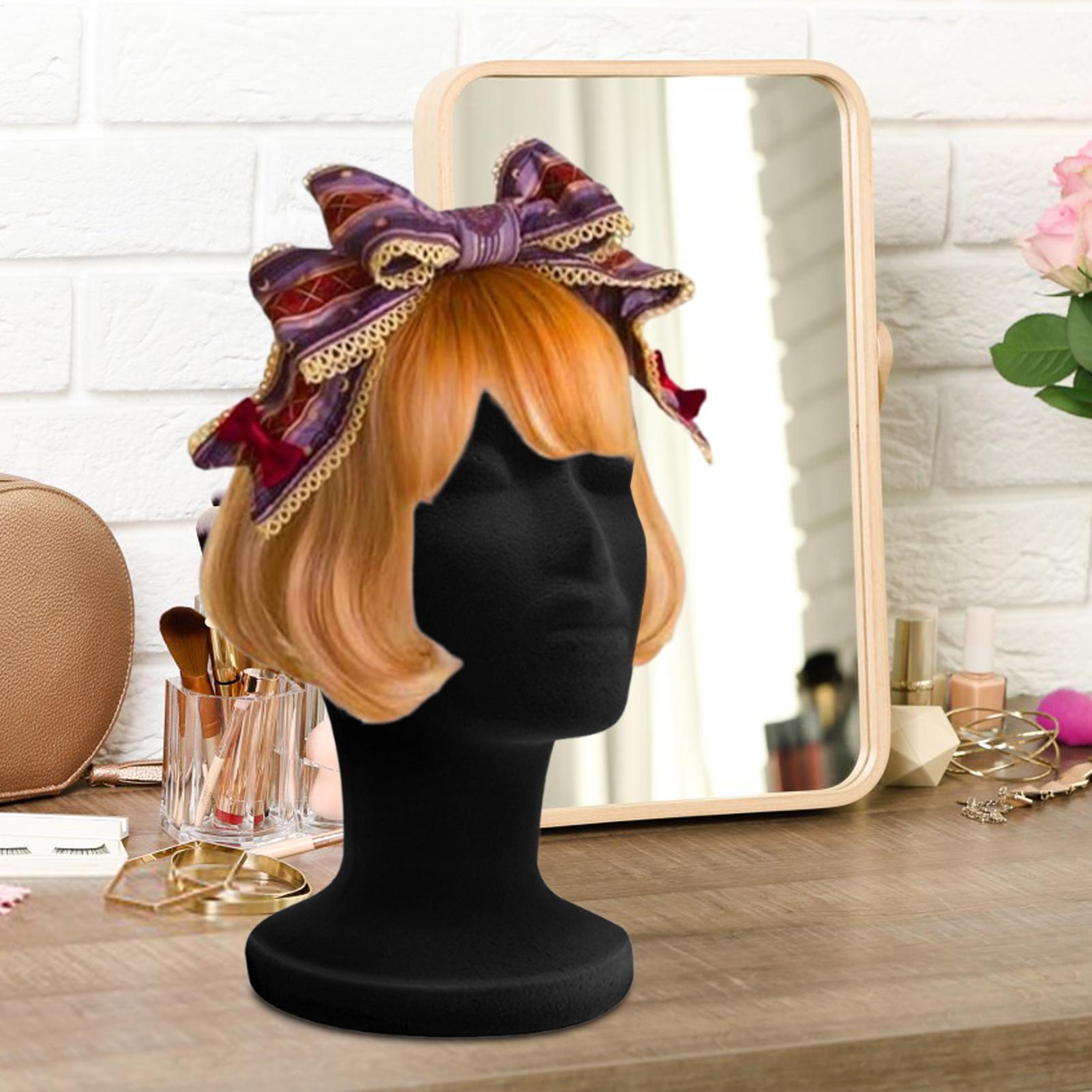 Mannequin Kopf Schaum Schwarz  – Body Jewelry Display Ideas Bewertung und Preis