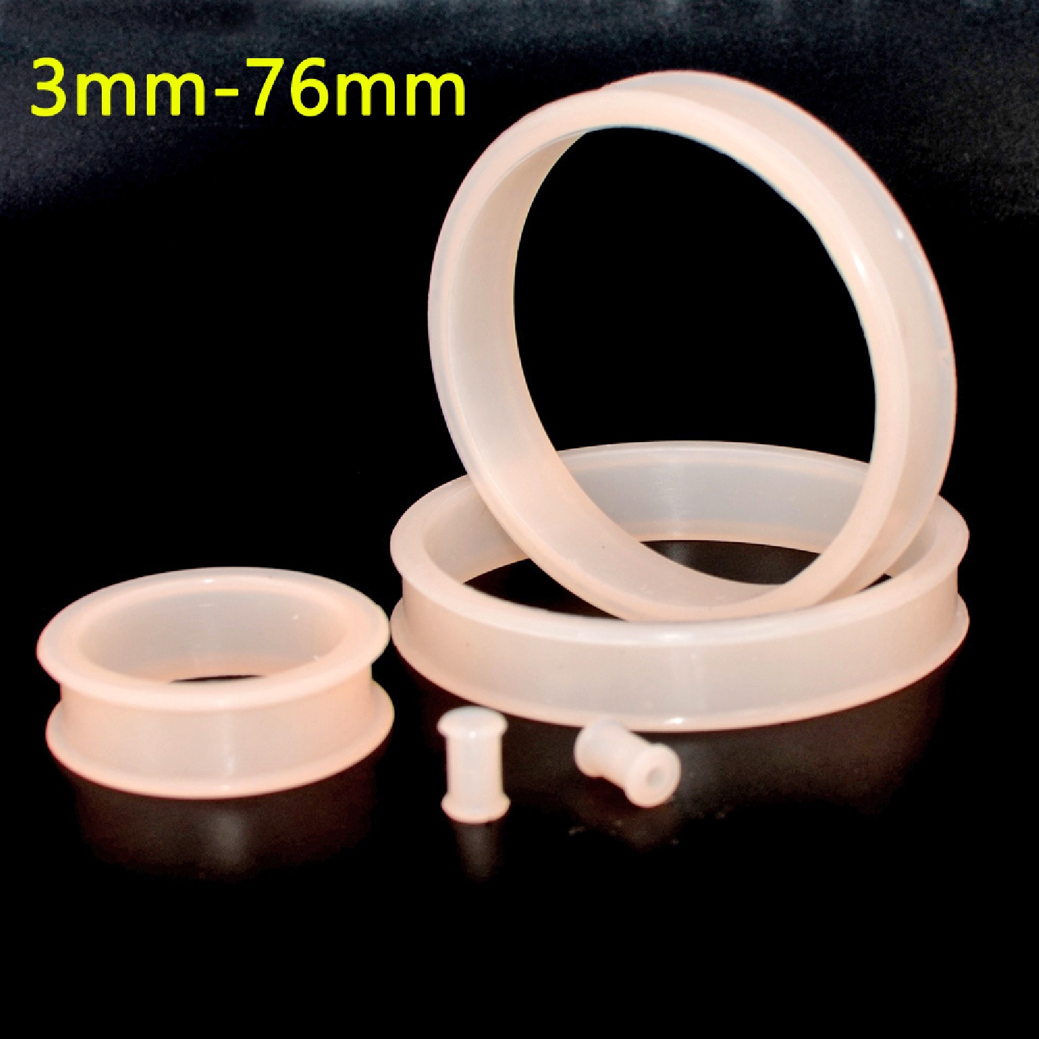 2pcs Supersize Flexible Siliko – Body Jewelry Gauges Bewertung und Preis