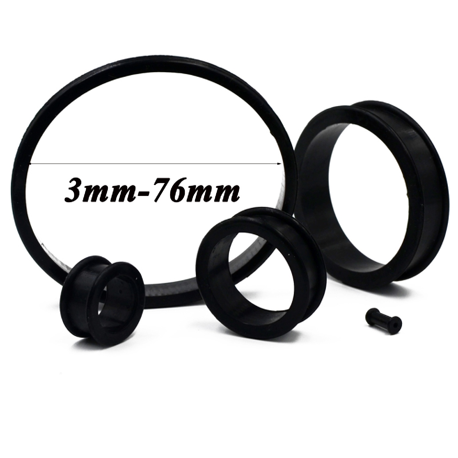 2pcs Supersize Flexible Siliko – Body Jewelry Gauges Bewertung und Preis