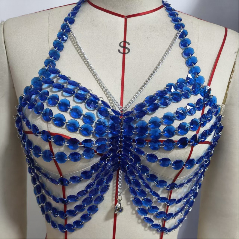 Frauen Körper Brust Kette Mode – Body Jewelry Vest Bewertung und Preis