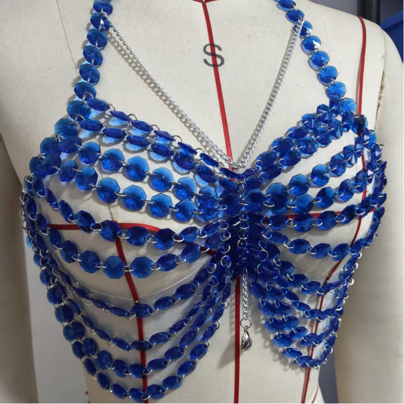 Frauen Körper Brust Kette Mode – Body Jewelry Vest Bewertung und Preis