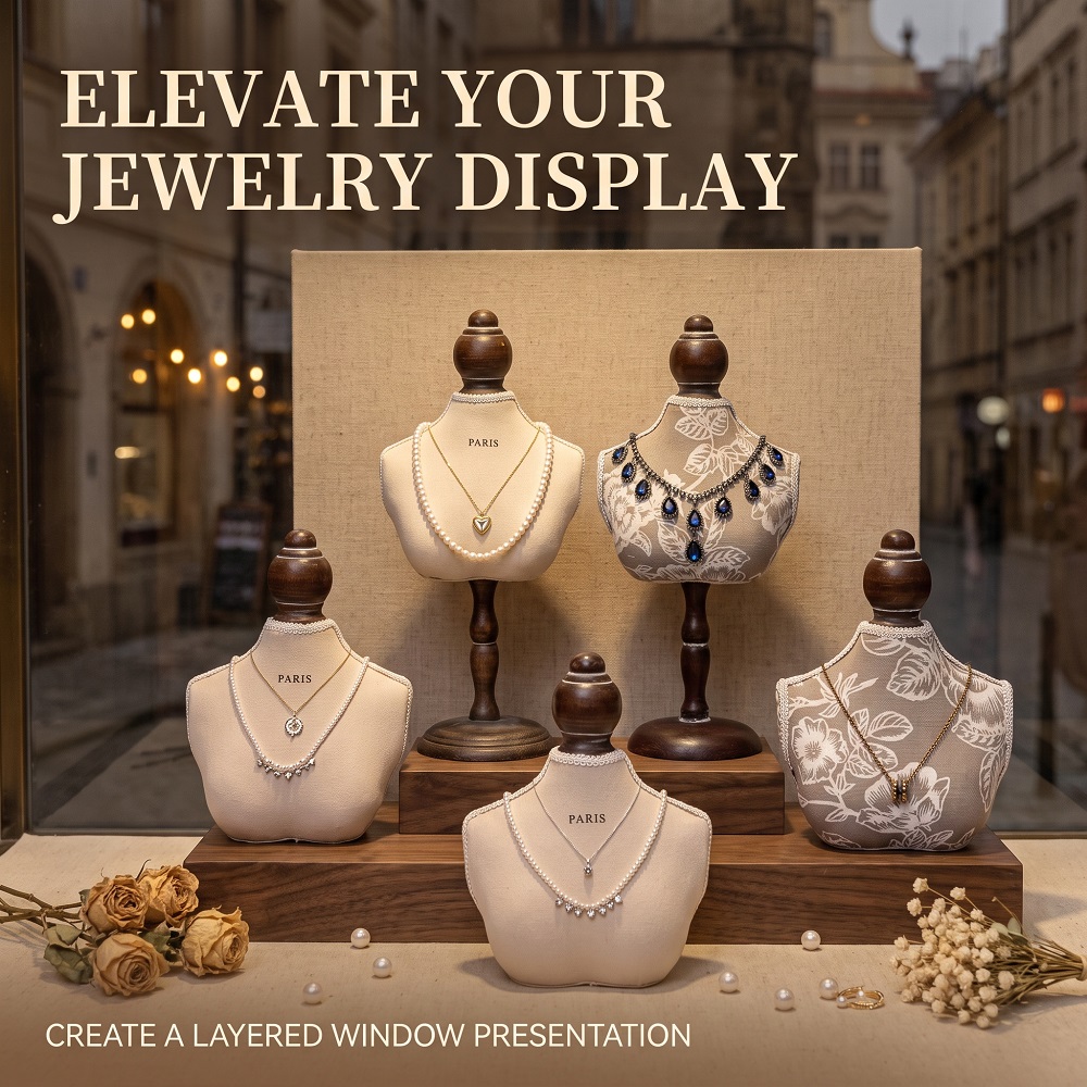 Vintage Holz-Schmuckständer in – Body Jewelry Display Ideas Bewertung und Preis