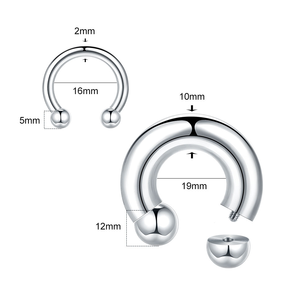 1PC 18G-00G Große Gauge Edelst – Body Jewelry Gauges Bewertung und Preis