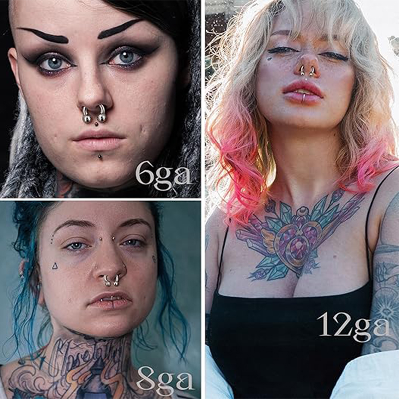 1PC 18G-00G Große Gauge Edelst – Body Jewelry Gauges Bewertung und Preis