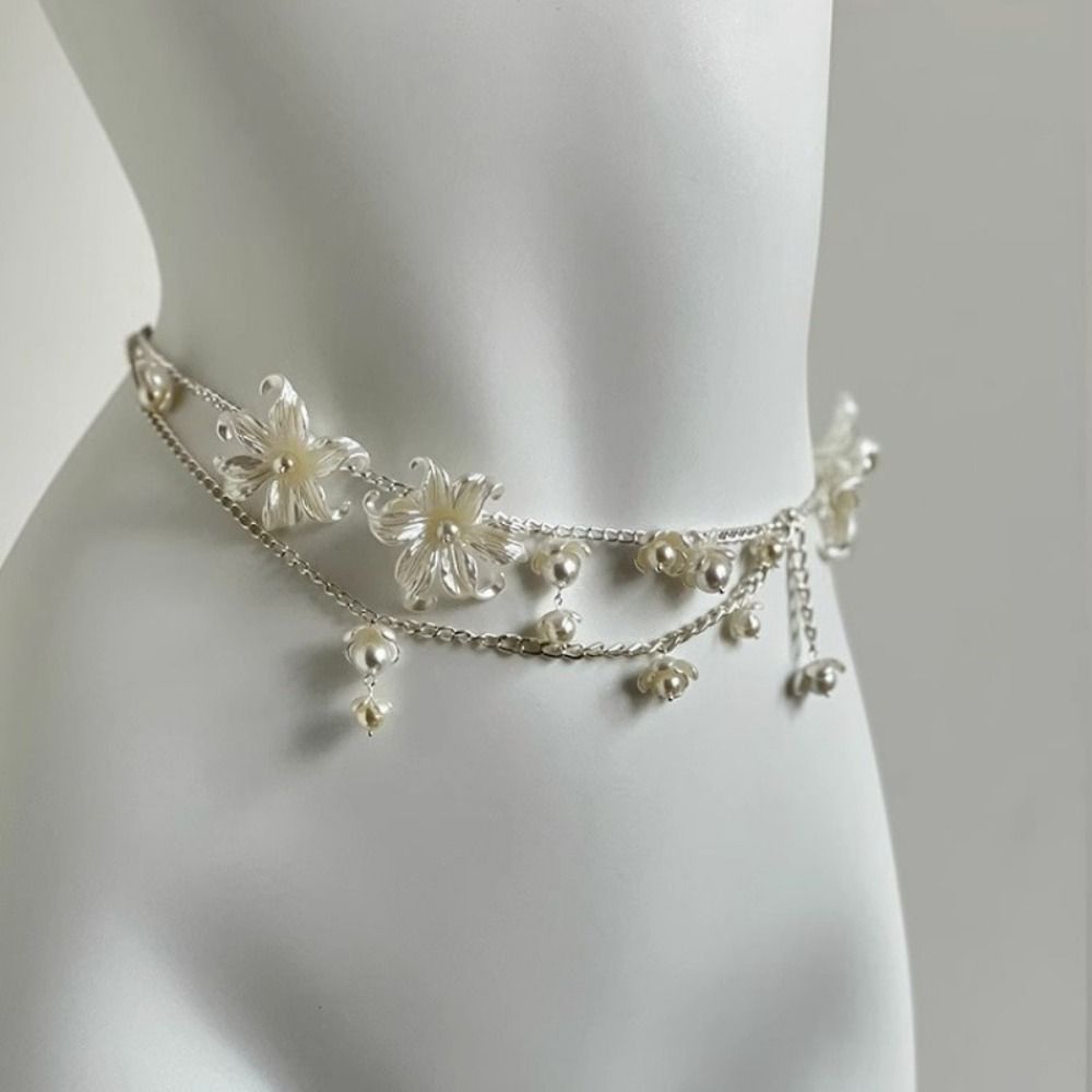 Mode Elegante Perle Taille Ket – Body Jewelry Women Bewertung und Preis
