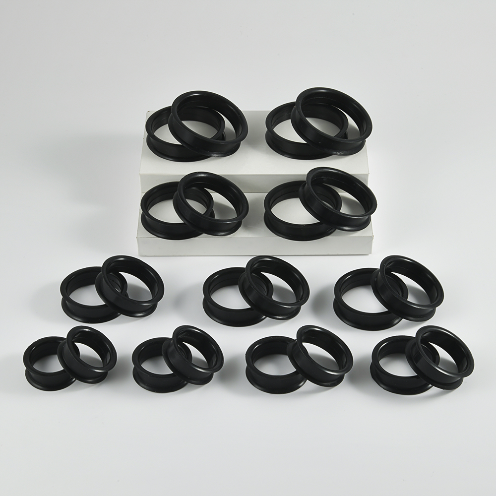 Paar Supersize Flexible schwar – Body Jewelry Gauges Bewertung und Preis