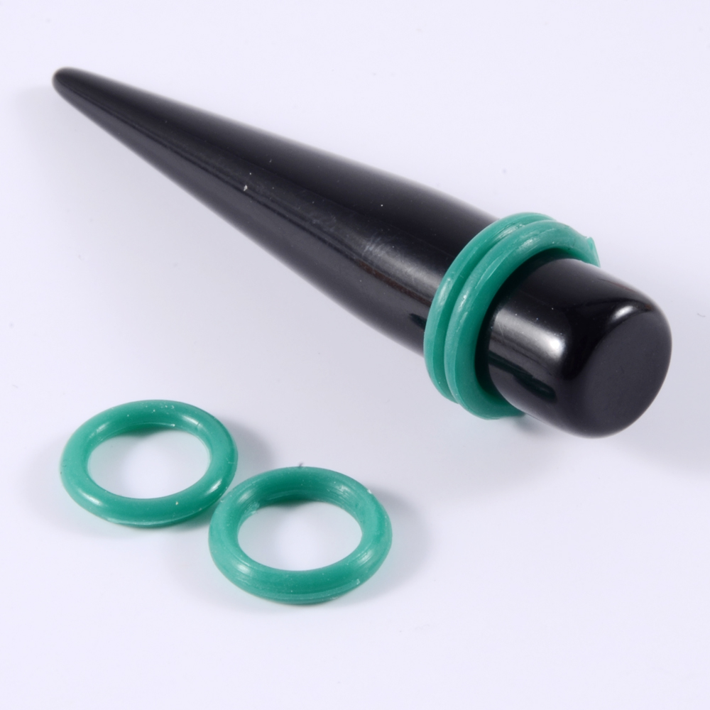 20 stücke 1mm-22mm Gummi Ohr T – Body Jewelry Gauges Bewertung und Preis