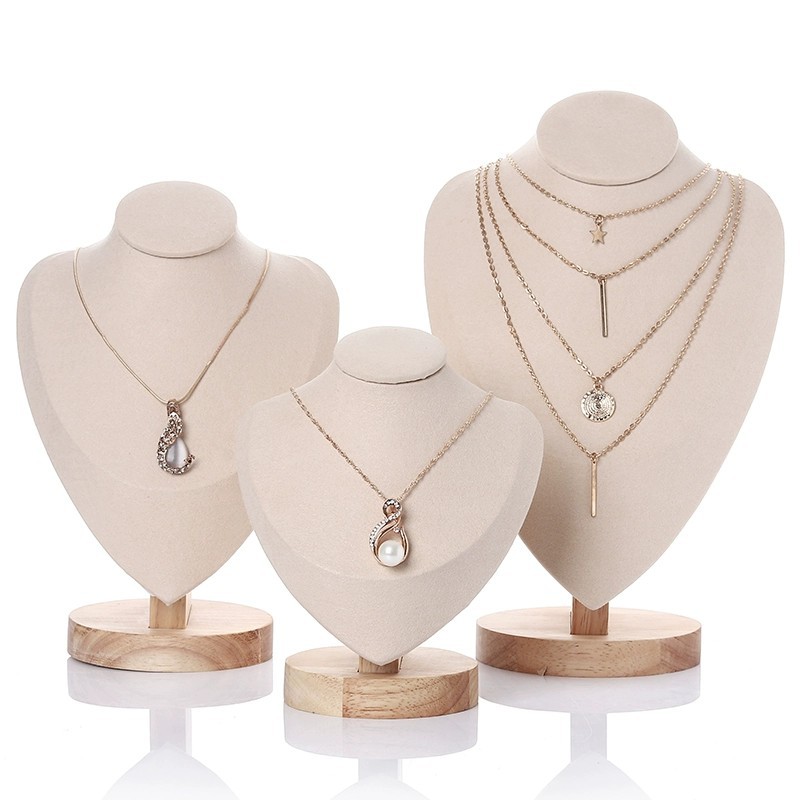 Samt Porträt Halskette Display – Body Jewelry Display Ideas Bewertung und Preis