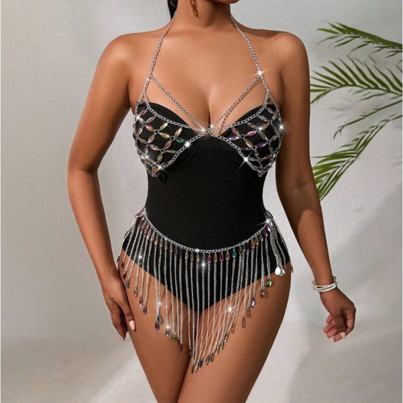 Frauen Körper Schmuck Sexy Bik – Body Jewelry Vest Bewertung und Preis