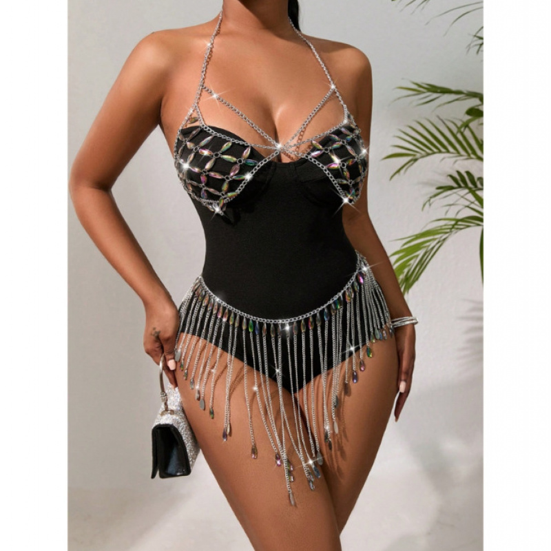 Frauen Körper Schmuck Sexy Bik – Body Jewelry Vest Bewertung und Preis